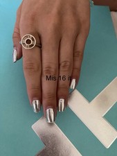 Anello tiffany argento usato  Viareggio
