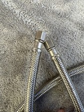 Conector de máquina de gelo trançado mangueira de aço inoxidável para geladeira de 50 polegadas #340 comprar usado  Enviando para Brazil