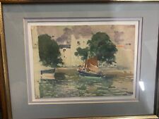 Peinture tableau bateau d'occasion  Lorient