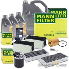 Mann inspektionspaket mercedes gebraucht kaufen  Pressath