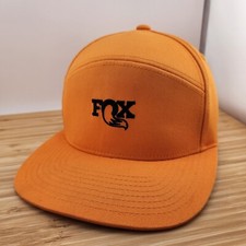 Chapéu Fox Racing 5 painéis, boné laranja Blaze, MX e MTB, alça de couro comprar usado  Enviando para Brazil