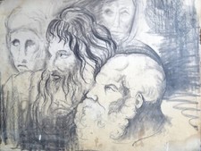 Dessin crayon xix d'occasion  Périgueux