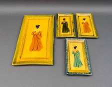 Conjunto de bandeja de servir cerâmica retangular Terre Provence França Country Lady comprar usado Conjunto de bandeja de servir cerâmica retangular Terre Provence França Country Lady comprar usado  Enviando para Brazil