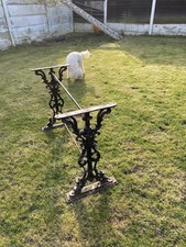Cast iron table for sale  WARRINGTON