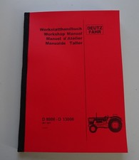 Werkstatthandbuch deutz 8006 gebraucht kaufen  Aichach