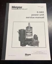 Service manual 58h for sale  Addison