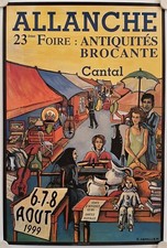 Posters 23rd foire d'occasion  Expédié en Belgium