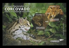 Usado, COSTA RICA 2014 - Parques Nacionales CORCOVADO felinos en peligro feline jaguar comprar usado  Enviando para Brazil