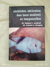 Livre cichlidés africains d'occasion  Bourges