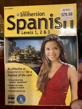 Instant immersion spanish for sale  Mableton