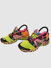Usado, Tênis esportivo Asics Gel Noosa feminino tamanho 6.5 colorido neon T356N comprar usado  Enviando para Brazil