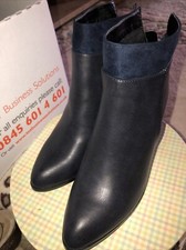 Ankle boots blue for sale  WALSALL