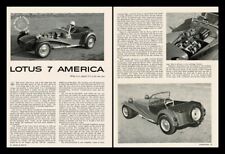1961 lotus america for sale  Ruther Glen