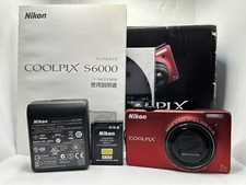 Usado, [Excelente na Caixa] Câmera Digital Nikon COOLPIX S6000 Vermelha Zoom Óptico 7x Japão comprar usado  Enviando para Brazil