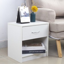 Comodino semplice bianco usato  Cardito