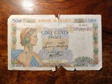 500 francs 1961 gebraucht kaufen  Berlin