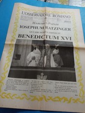 Osservatore romano aprile usato  Roma