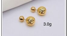 Saudi gold earrings for sale  KILGETTY