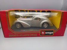 Burago bugatti atlantic for sale  BARNOLDSWICK