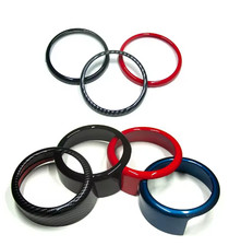 Emblema del baule anteriore con logo decorativo ad anello per Alfa CARBON 2017+ comprar usado Emblema del baule anteriore con logo decorativo ad anello per Alfa CARBON 2017+ comprar usado  Enviando para Brazil