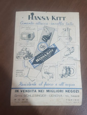Depliant brochure hansa usato Depliant brochure hansa usato  Trebisacce