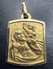 vintage gold st christopher for sale vintage gold st christopher for sale PORT TALBOT