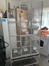 Parrot cage silver for sale  NOTTINGHAM