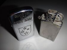 Isqueiro fino Zippo Guerra do Vietnã 1970 QUANG NGAI 1970 VIETNÃ, EUA 23ª INFANTARIA comprar usado  Enviando para Brazil