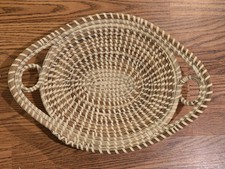 Cesta de pão grande oval 15 polegadas erva doce comprar usado  Enviando para Brazil