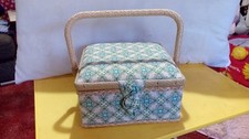 Vintage sewing basket for sale  BISHOP'S STORTFORD