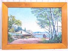 framed painting oil 1 for sale  Sandown