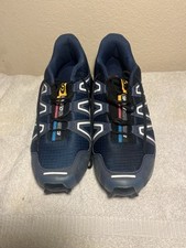 Tênis Salomon Speedcross 3 Masculino Tamanho 11.5 Trilha Azul Caminhada 643001 CAIXA comprar usado  Enviando para Brazil