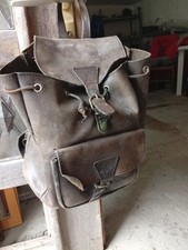 Sac ancien cuir d'occasion  Domérat