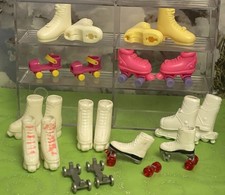 Acessórios para bonecas Barbie: patins vintage 6 pares + 3 TLC para Barbie, outros, usado comprar usado Acessórios para bonecas Barbie: patins vintage 6 pares + 3 TLC para Barbie, outros, usado comprar usado  Enviando para Brazil
