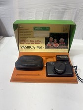 Usado, Câmera de Filme 35mm Yashica ME1 Preta Com Lente 38mm Com Caixa Estojo e Flash Não Testada comprar usado  Enviando para Brazil