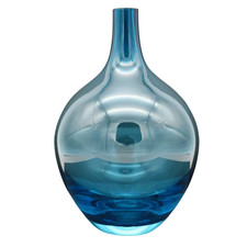 Glas vase blau gebraucht kaufen  Saarbrücken