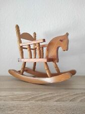 Schaukelpferd deko holz gebraucht kaufen  Zell am Harmersbach