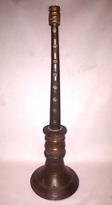 INSTRUMENTO MUSICAL ANTIGO INDIANO ÉTNICO BRONZE SHEHNAI MEASTRO COLECIONÁVEL RARO comprar usado  Enviando para Brazil
