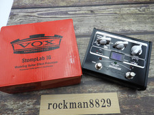 Pedal de efeitos múltiplos de piso de guitarra modelagem VOX StompLab SL1G com caixa do Japão, usado comprar usado  Enviando para Brazil