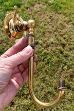 Antique brass gas for sale  CHESSINGTON