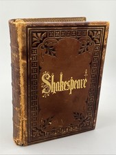 Usado, Antique 1881 The Complete Volume The Works Of Shakespeare Leather Gold Trim Page comprar usado  Enviando para Brazil
