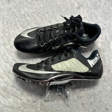 Tênis de corrida Nike Superfly R4 Spikes preto cromado Sprint masculino EUA tamanho 9 comprar usado  Enviando para Brazil