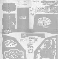 Disegno drawings fretwork usato  Vimodrone