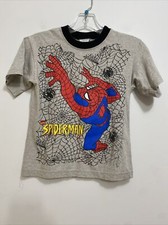 1996 Vintage Marvel Kids Spiderman Spider In Web Impressão Gráfica FunStuff NY. Tamanho 8 comprar usado  Enviando para Brazil