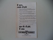 Advertising pubblicità 1977 usato  Salerno