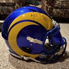 Casco firmato rams usato  Spedire a Italy
