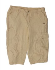 Bermuda masculina Adidas média W32 bege algodão DC61 comprar usado  Enviando para Brazil