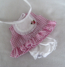 Pink check dress for sale  ROCHFORD