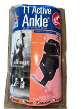 Tornozelo ativo T1 rígido articulado adulto tamanho médio preto profissional comprar usado  Enviando para Brazil