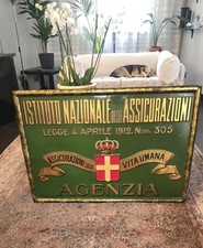 Insegna litografata rilievo usato  Vigevano